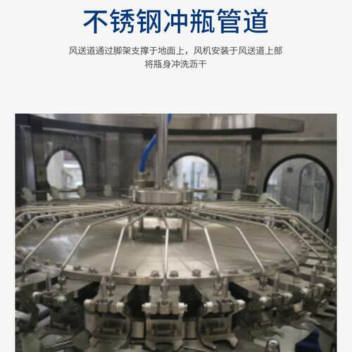 全自动饮料果汁生产设备芒果菠萝胡萝卜汁自动灌装线饮料生产设备 - 图1