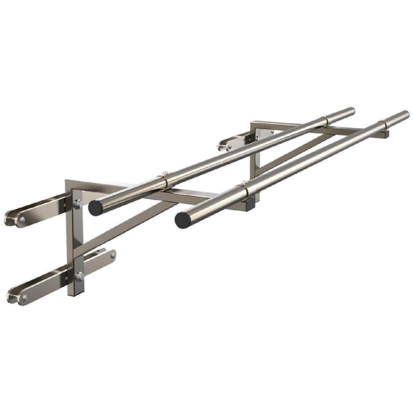 加粗32管304不锈钢晾衣架防盗窗高层免打孔固定三角架晒衣架神器,淘宝优惠券,粉丝福利购,淘宝优惠卷