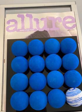 拍照背景板克莱因蓝装饰画简约风格创意小摆件服装店摄影道具布置