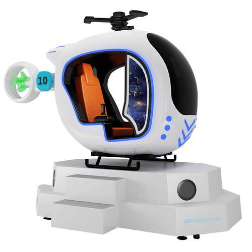 VR动感直升小飞机儿童体感航空航天飞行模拟器虚拟现实vr游戏机 - 图3