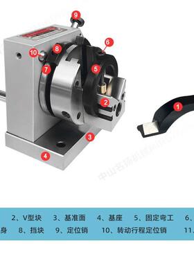 厂家供应向冲子研磨机三爪冲子成型器顶针研磨机三爪筒夹
