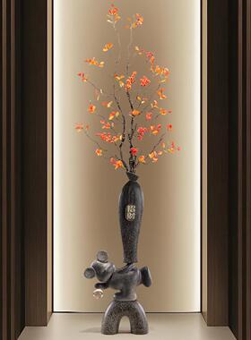 旺宅葫芦时来运转大摆件客厅电视柜沙发旁落地入户玄关竖高装饰品