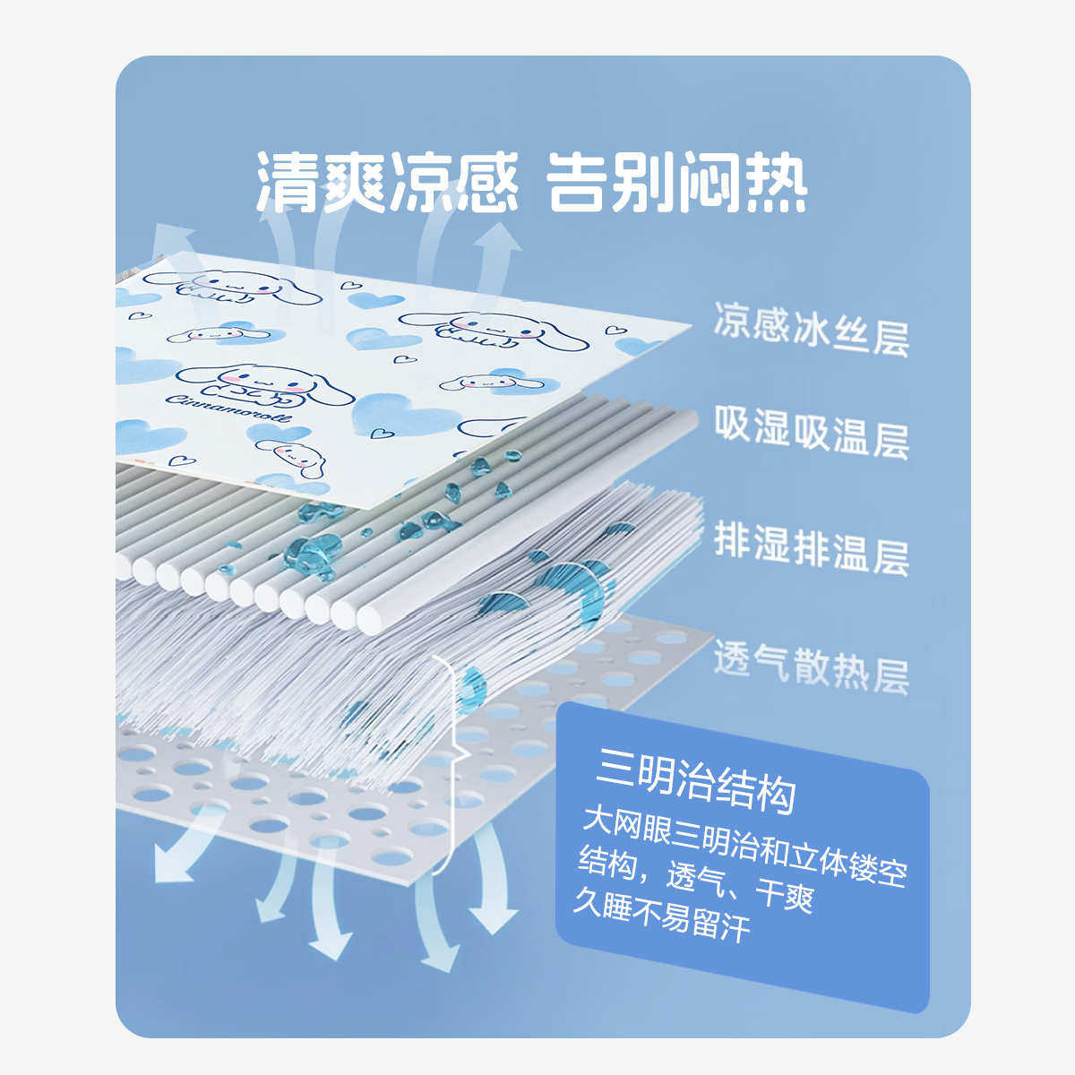 水星家纺A类儿童冰丝席夏天空调席卡通床笠款软席子学生宿舍床品,淘宝优惠券,粉丝福利购,淘宝优惠卷