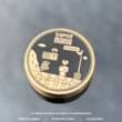 edc解压玩具啪啪币黄铜磁力推牌金属把玩件手指尖陀螺旋转黑科技