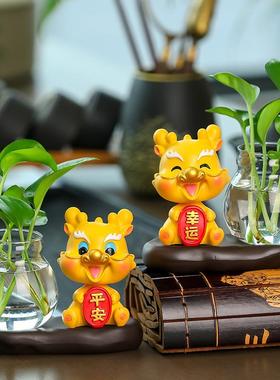 新款桌面水培摆件装饰品办公桌创意家居北欧水养绿植花瓶容器底座