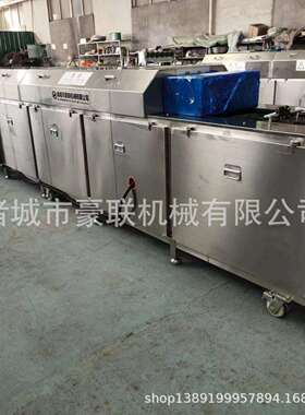 全线自蛋肉堡设254备 商用大蛋型肉堡流水 源头生产厂家 按动需定