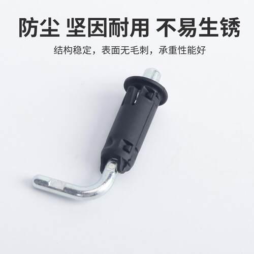 尼沃柜锁锌合金弹簧插销CL225-5暗插销工作柜门锁铰链设备配件 - 图3