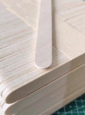新款直销雪糕棒 木棒 木片 手工制作材料 彩色冰棍棒