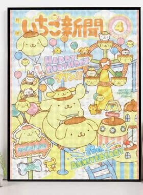 Sanrio Diamond Painting Hello Kitty Full Diamond Mosaic 5D