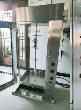 旋转烤鸡炉360度烤鸡炉商用烤鸡腿炉电热旋转烤摆摊鸡炉餐厅烤炉