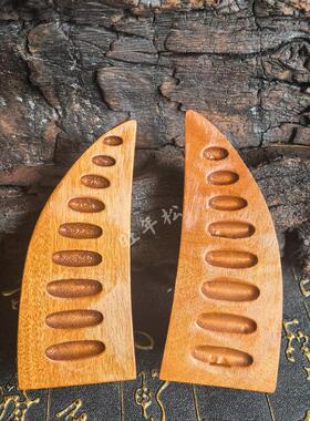 【龙虎山发货】天然枣木枣木圣卦九厘米讳字内容道家文化圣杯圣卦