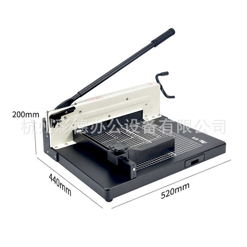 3154重型厚层切纸机手动裁纸机A4照片名片剪切裁纸机 - 图2