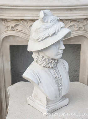 ins做旧复古气质女神像家居客厅卧室书房装饰户外花园摆件工艺品