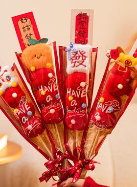 糖葫芦毛绒摆件装饰年会装饰摆件