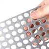 Customized iron mesh punching mesh 304 stainless steel metal filter round hole mesh hole plate galvanized punching plate