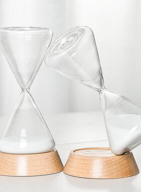 时间沙漏计时器15/30分钟时间沙漏摆件创意生日礼物个性计时沙漏