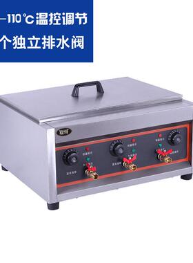 台式6头电热煮面炉汤粉麻辣烫机关东煮下面机多国认证出口