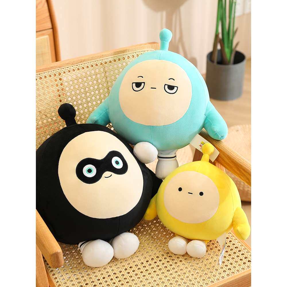 蛋仔派对公仔正版蛋仔派对公仔玩偶周边睡觉抱枕布娃娃挂儿童毛绒玩具生日礼物