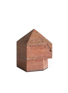 约代创意CUY大理简石摆件建筑现造古型蒙包家居客厅摆件样板间软