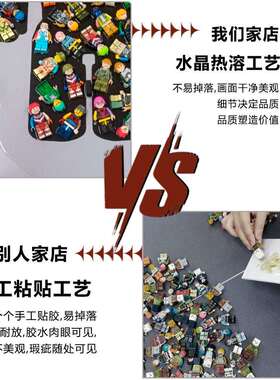 积木人仔玄关廊过立道画走卡通体Ｄ儿实物装Ｃ027Ｂ置画童卧室挂