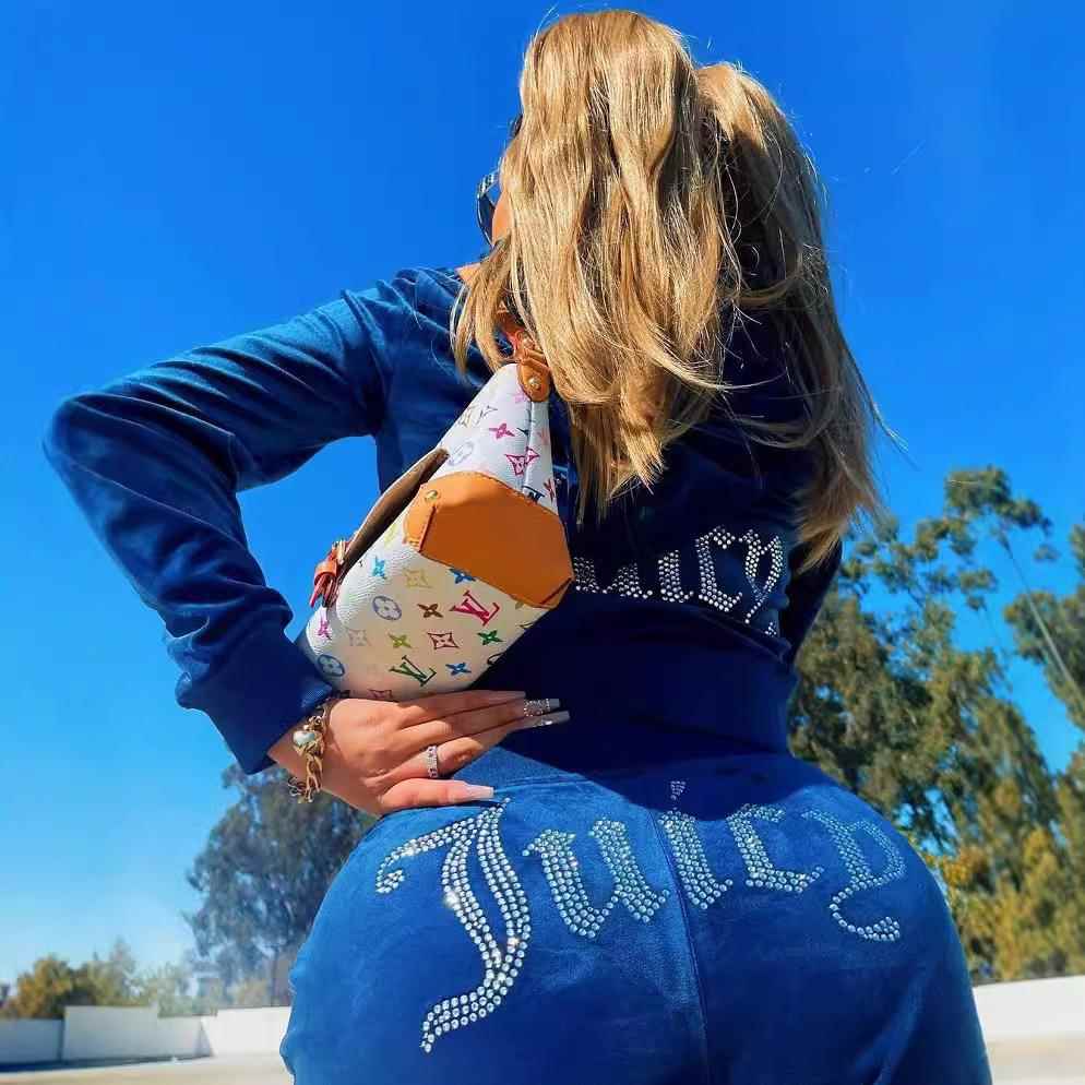 velvet hooded womens zipper split jacket slim techwear long - 图0