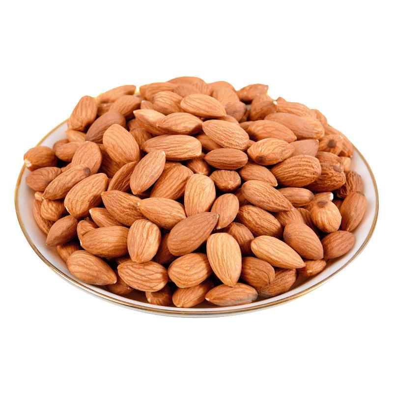 俏美味巴旦木仁500g扁桃仁原味巴旦木坚果干果零食散装袋年货