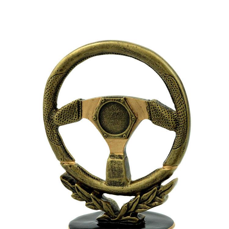 Wanyuanxin Racing Steering Wheel Trophy Resin Crafts Competitive Competition Awards Supplies HX1931