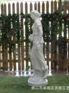 砂岩雕塑欧式四季女神雕塑广场庭院酒店创意装饰景观雕塑摆件