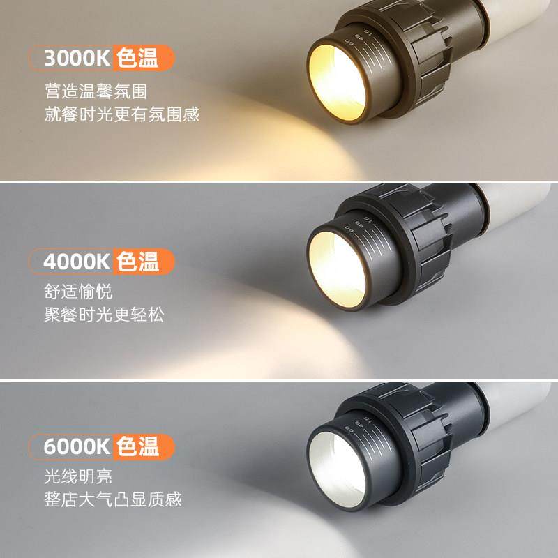 餐饮饭厅专用p20可调射灯e27螺口led射灯杯cob侧面带发光聚光灯泡,淘宝优惠券,粉丝福利购,淘宝优惠卷