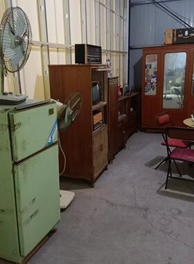 八九十年代怀旧老物件老电器旧家具高低柜旧桌子装饰设计摆件道具