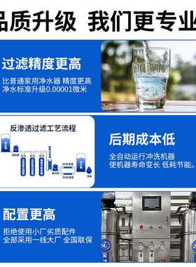 大型用水器RO249反渗透去离子直饮机工业商大流量纯水机水处净理