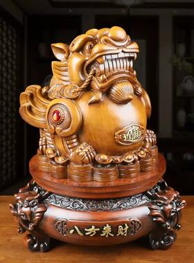 八方招财貔貅摆件高档工艺品办公室老板桌前台装饰品店铺开业礼品