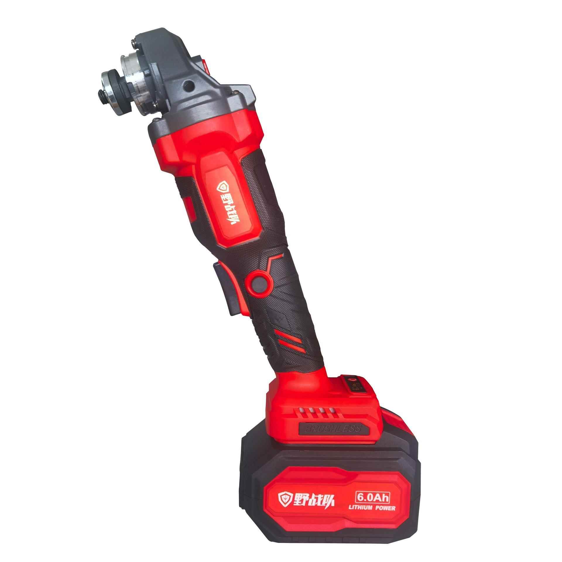 战野HJK队刷锂电角磨机高转速切割机无砂轮割切机手持充电打磨机 - 图0