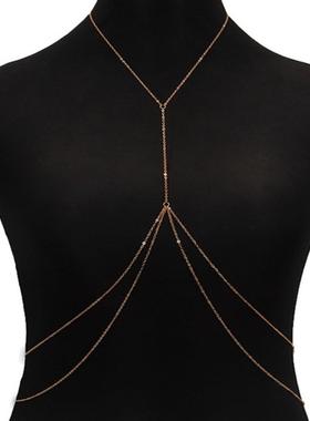 欧美时尚闪钻bikini身体链性感