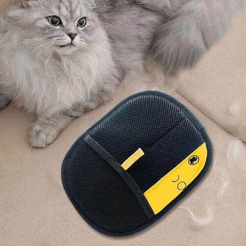 Pet Hair Remover Mitt Hair Remover Brush Deshedding Brush - 图0