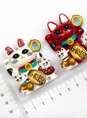 现货雷日式门猫日旅游纪念文创舞姬本京灯笼东树脂冰箱贴创意.