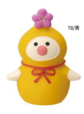 辰龙新年日本DECOLE树脂摆件迷你日式猫咪拍照场景礼物concombre