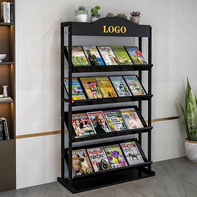 报纸报刊架杂志多层置物架宣传册资料展示架文件书报收纳架陈列架,淘宝优惠券,粉丝福利购,淘宝优惠卷
