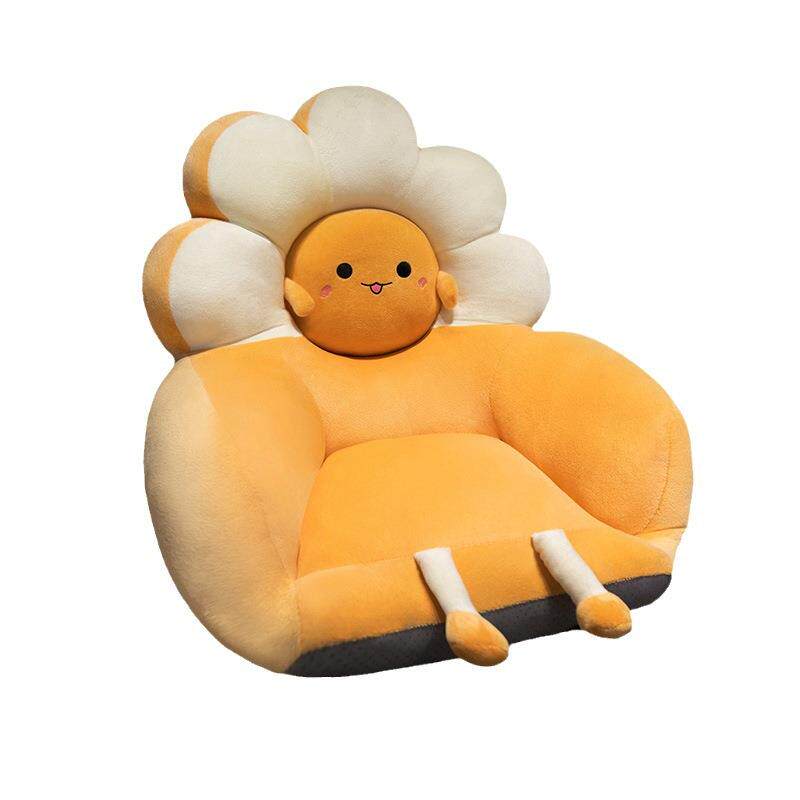 Cartoon flowers and animals surround sofa cushions, futon cushions, bedroom bay window butt cushions, tatami cushions