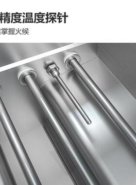 电炸炉商用燃气油炸机油水分离炸鸡设备大容量立式油炸锅