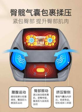 厂家按摩器坐垫座位办公室腰部屁股尾椎骨揉捏靠垫枕矫正仪臀部靠