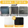 Stainless steel metal hole board storage rack on the wall behind the door entrance entrance desktop storage custom-made without punching