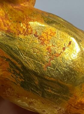 复古锌合金鎏金仿金狮子瑞兽 金属工艺品摆件 文创市集仿古老物件