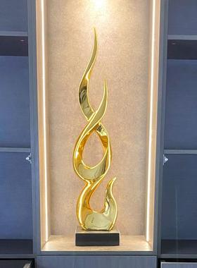 高档好寓感意节节高升件玄关壁龛客摆电视柜酒柜家居小众高级装厅