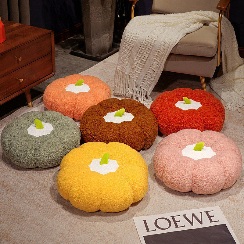 Pumpkin small stool futon floor sitting post lazy living room butt cushion tatami bay window backrest cushion to sit on