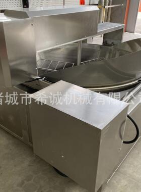 红薯片不锈钢食品油炸锅自动翻筐出料小麻花油条油炸设备源头工厂