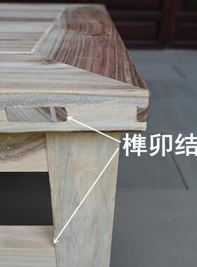 全香樟木凳禅凳榫人打坐凳禅修卯结单HZR构用料实在牢固耐用