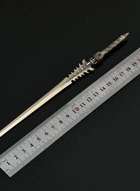 冷兵器武器模型全金属工艺品摆件模型逐日剑22CM玩具兵器摆件