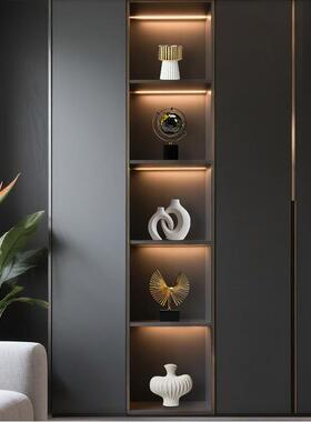 意式简约高档轻奢客厅电视柜摆件创意酒柜办公室家居装饰桌面摆设