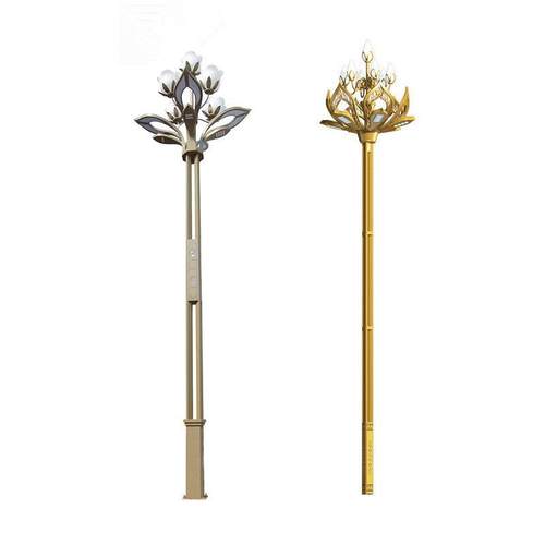 LED玉兰灯户外照明广场照明八叉九火玉兰灯来图来样可制厂家直销 - 图3